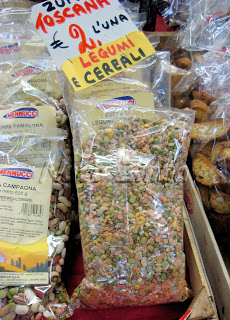 Cereais com legumes em Mercado de Florença