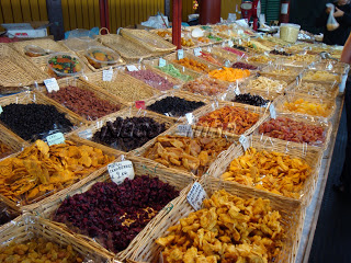 Frutas desidratadas de Florença