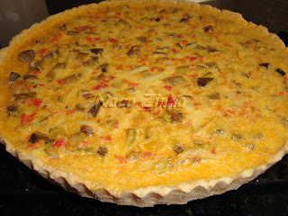 Quiche de ratatouille