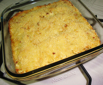 Torta de batata, ricota e tomate seco