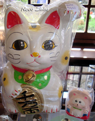 Maneki-Neko e Tanuki