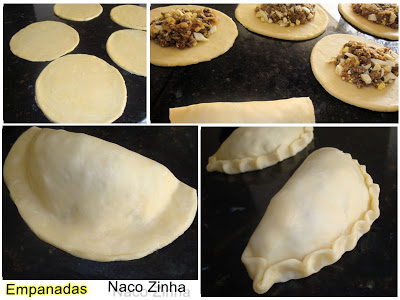 Empanadas mendocinas de carne - passo a passo