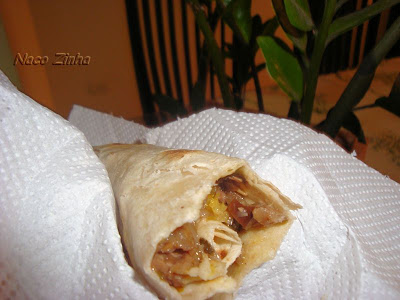 Wrap de caponata