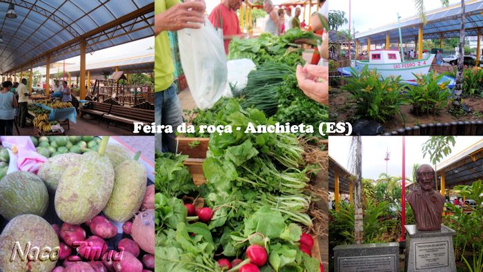 Feira da roça, Praça de São Pedro, Anchieta (ES)