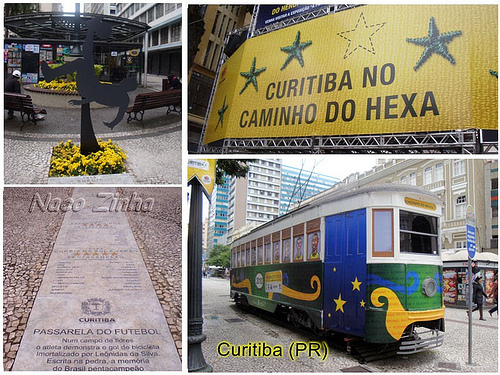 Passarela do futebol - Curitiba (PR)