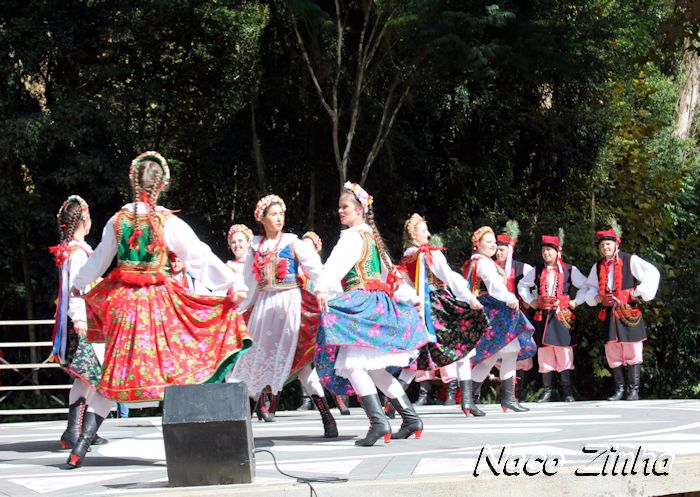 Dança folclórica polonesa