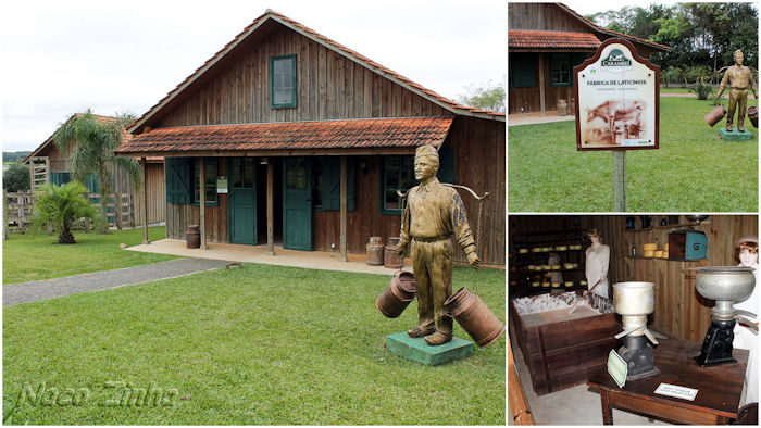 Parque Histórico- de Carambeí - Fábrica de laticínios