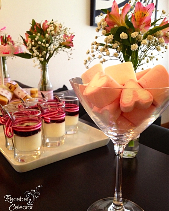 Chá da tarde - pink tea party