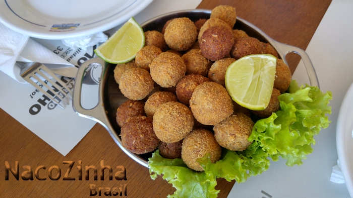 Bolinho de peixe do Restaurante Moqueca do Garcia