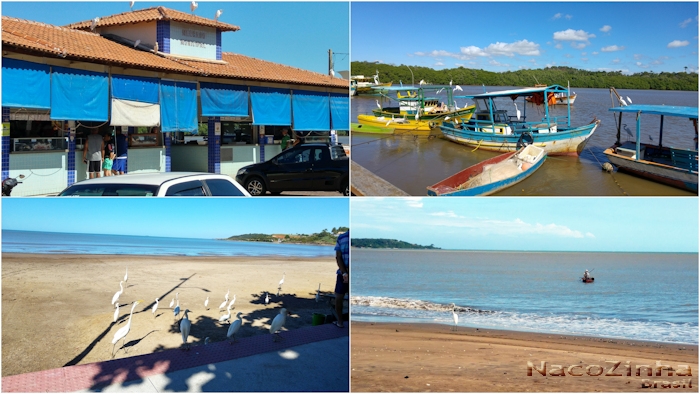 Mercado Municipal e Praia Central - Anchieta (ES)