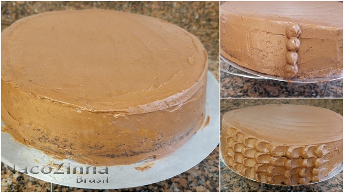 Como decorar bolo de chocolate