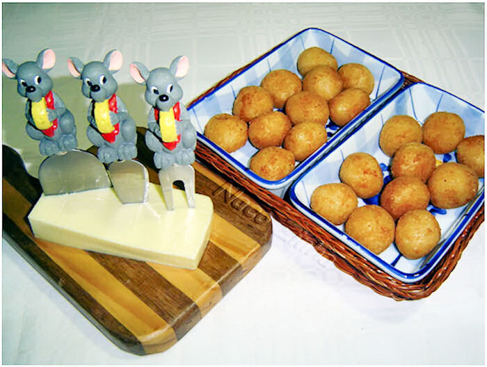 Bolinhas de queijo