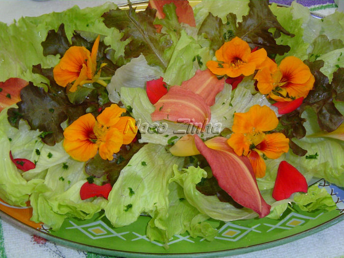 Salada de flores