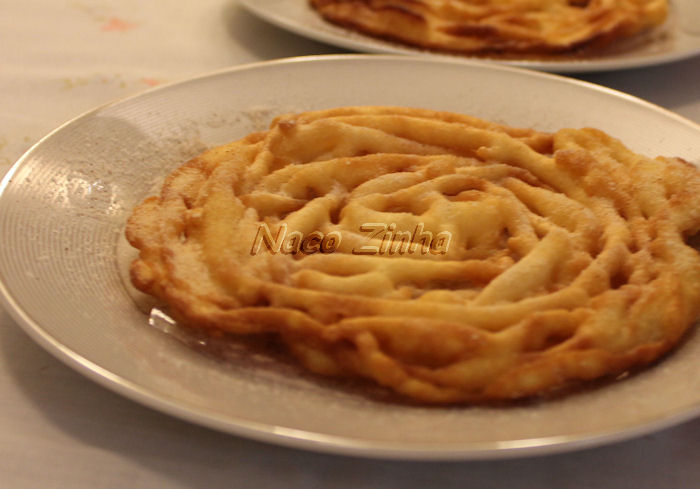 Funnel cake (bolo funil)