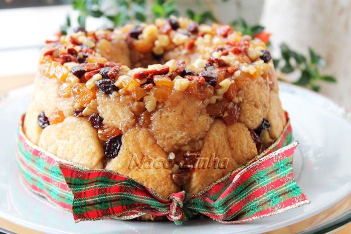 Pão húngaro de frutas