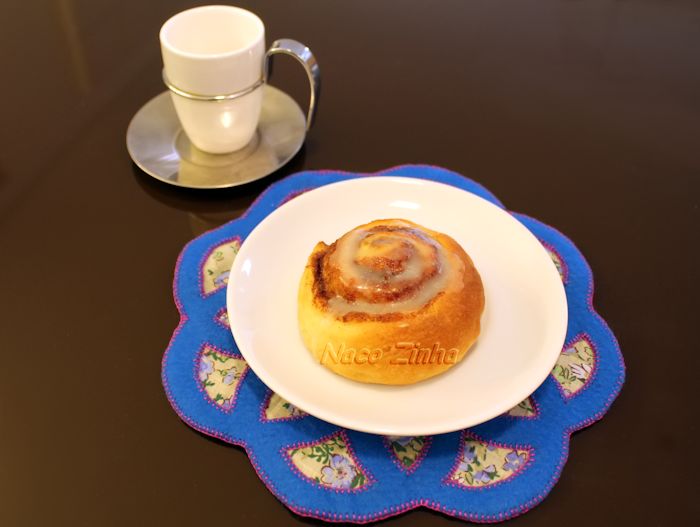 CINNAMON ROLL, Rolinho de Canela, Pão Doce