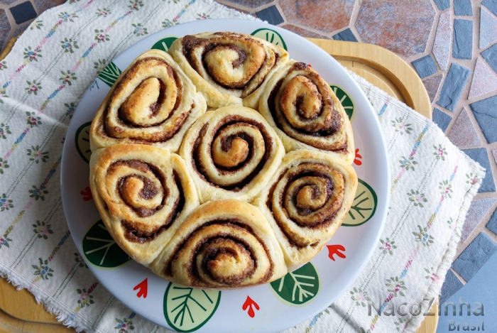 Cinnamon rolls (pãezinhos doces de canela)