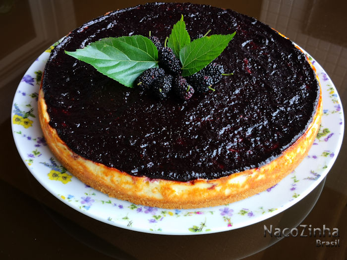 Cheesecake de amora