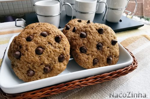 Cookies de limão siciliano e chocolate