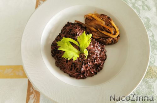 Arroz negro cremoso