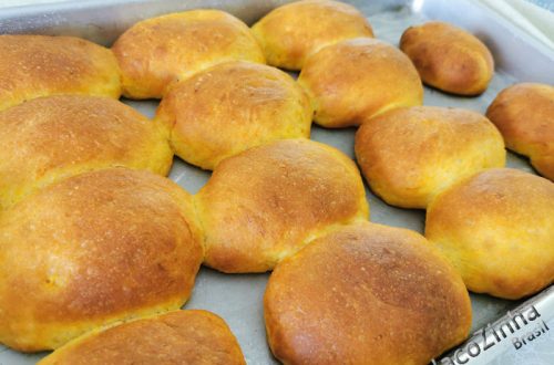 Pãezinhos de abóbora macios