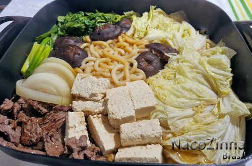 Sukiyaki tradicional