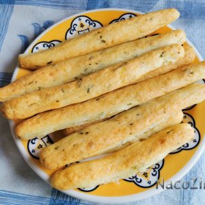 Palitos de batata com queijo