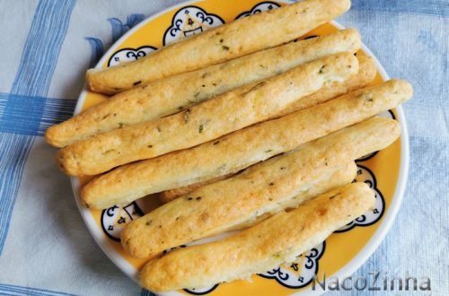 Palitos de batata com queijo