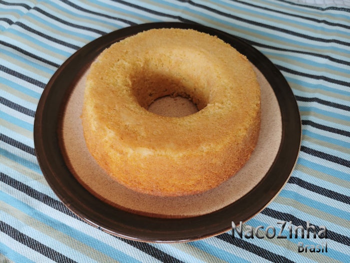 Bolo de limão siciliano