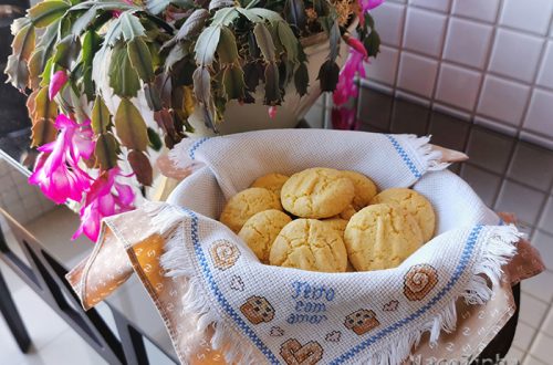 Biscoito de fubá e polvilho