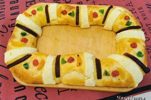 rosca de reis mexicana - roscón de reyes