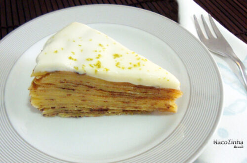 bolo crepe de limão